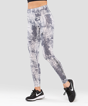 Женские тайтсы Nude Marble FA-WH-0205-689, с принтом