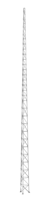 Мачта стальная секционная фермная 36м